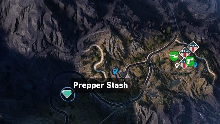 To jedna ze skrytek prepperskich w Górach Whitetail - Lokacje kultu i skrytki prepperskie w Górach Whitetail | Góry Whitetail - Far Cry 5 - poradnik do gry
