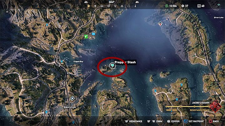 To jedna ze skrytek prepperskich w Górach Whitetail - Lokacje kultu i skrytki prepperskie w Górach Whitetail | Góry Whitetail - Far Cry 5 - poradnik do gry