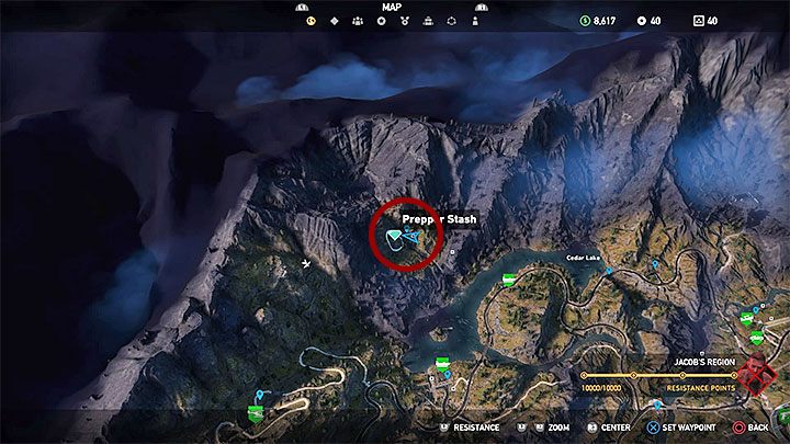 To jedna ze skrytek prepperskich w Górach Whitetail - Lokacje kultu i skrytki prepperskie w Górach Whitetail | Góry Whitetail - Far Cry 5 - poradnik do gry