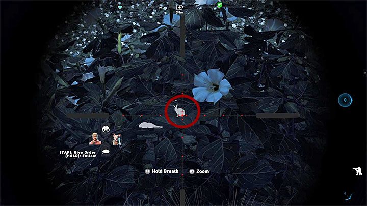 Po dotarciu do dowolnego z łowisk rozważ zaproszenie do drużyny Psa Boomera i/lub zażycie narkotyku The Ultimate Hunter - Polowanie na dzikie zwierzęta w Far Cry 5 - Far Cry 5 - poradnik do gry