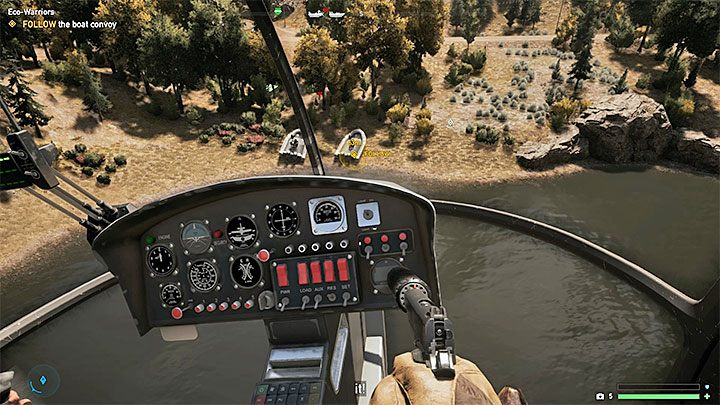 Zgodnie z instrukcją ustaw Abigail jako aktywnego towarzysza - Ekowojownicy | Rzeka Henbane | Solucja Far Cry 5 - Far Cry 5 - poradnik do gry