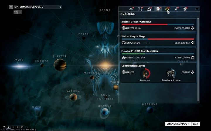 To po prostu odblokowywanie kolejnych sektorów i planet - Warframe - Aktywności | Porady na start - Warframe - poradnik do gry