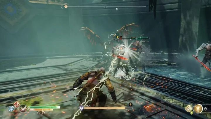 Do pojedynku z Karą warto przygotować się i rekomendowane kroki dokładniej opisane zostały na stronie wprowadzenia do tego rozdziału poradnika - God Of War: Walkiria Kara, Rzeczna Przełęcz - jak pokonać? - God Of War - poradnik do gry