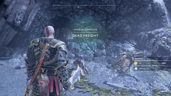 Komentarz: Misję Martwy Fracht rozpoczniesz w Zapomnianych Jaskiniach - God Of War: Przysługi - spis wszystkich zadań - God Of War - poradnik do gry