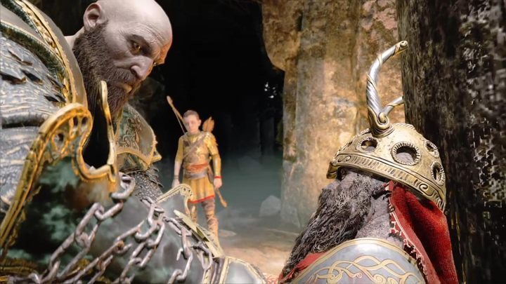 Komentarz: W zadaniu Niech żyje król musisz zebrać składniki potrzebne do stworzenia legendarnego krasnoludzkiego pancerza - God Of War: Przysługi - spis wszystkich zadań - God Of War - poradnik do gry