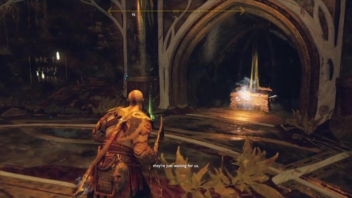 Trzeci fragment również znajduje się w Ukrytej Komnacie Tyra - God Of War: Niflheim - Echa mgły, porady - God Of War - poradnik do gry