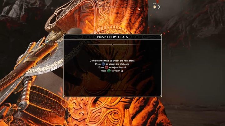 1 - God Of War: Muspelheim - wszystkie próby/wyzwania - God Of War - poradnik do gry