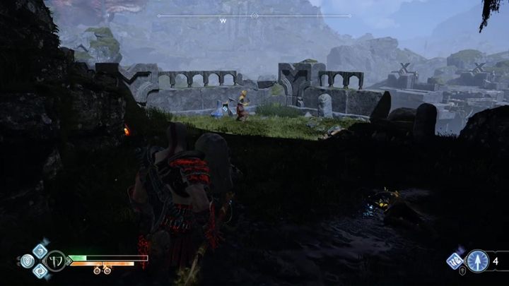 Trzeci ołtarz jest za bramą, którą musisz wcześniej otworzyć - God Of War: Uwolnij smoki - lista, porady - God Of War - poradnik do gry