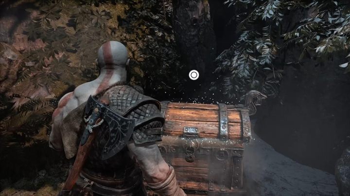 To pomniejsze skrzynki, w której znajdziesz srebro. - God Of War: Oznaczone drzewa - solucja, opis przejścia - God Of War - poradnik do gry