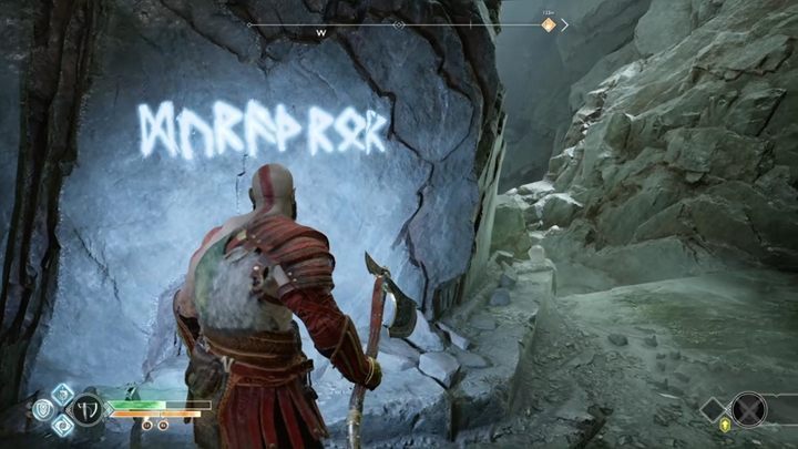 Znacznik informacji 2 - God Of War: Góra - wszystkie sekrety i znajdźki, lista - God Of War - poradnik do gry