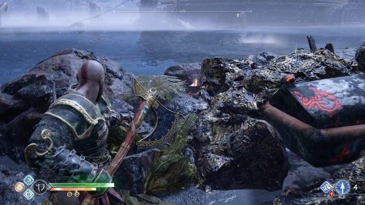 1 - God Of War: Jak zniszczyć skały blokujące przejście? - God Of War - poradnik do gry