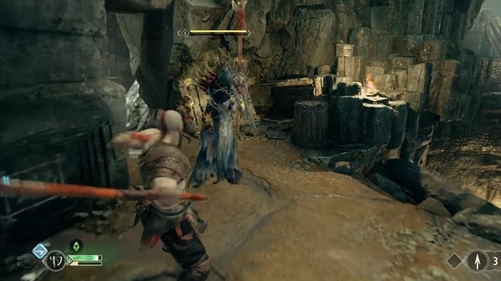 Po wszystkim, wespnij się po ścianie do góry i przejdź dalej - God Of War: Droga w kierunku góry - solucja, opis przejścia - God Of War - poradnik do gry