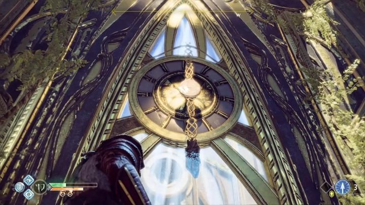 Pokonaj wrogów, spójrz do góry i strąć kryształ na ziemię - God Of War: Światło Alfheimu - solucja, opis przejścia - God Of War - poradnik do gry