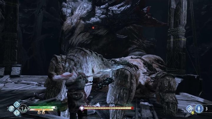 Odblokuj po raz kolejny windę - God Of War: Wnętrze Góry - solucja, opis przejścia - God Of War - poradnik do gry