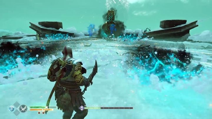 Choć ta walka przypomina pojedynek z trollem, to Strażnik Mostu jest zdecydowanie silniejszy niż ten typ wrogów - God Of War: Choroba - solucja, opis przejścia - God Of War - poradnik do gry
