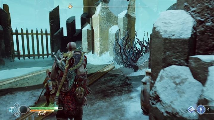 Podejdź do kamieni i uwolnij Atreusa - God Of War: Ucieknij z Helheimu - solucja, opis przejścia - God Of War - poradnik do gry