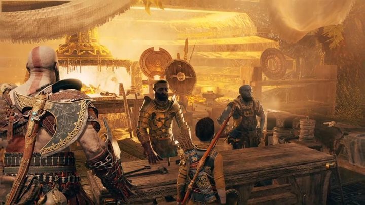 Udaj się do kranoludów i zapytaj ich, czy wiedzą gdzie może być oko - God Of War: Jotunheim w zasięgu ręki - solucja, opis przejścia - God Of War - poradnik do gry