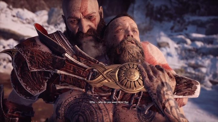 W końcu czeka cię tragiczne zwieńczenie relacji Baldura i Freji - God Of War: Jotunheim w zasięgu ręki - solucja, opis przejścia - God Of War - poradnik do gry