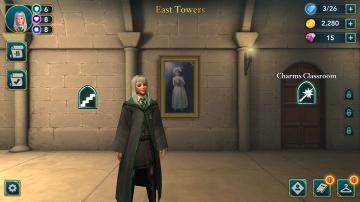 Kliknij na lustro - Jak regenerować energię? - Harry Potter i Tajemnica Hogwartu - poradnik do gry