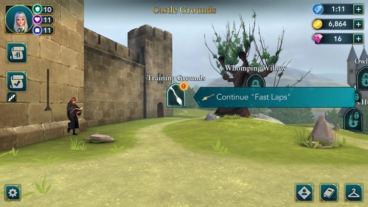 Courage rozwiniesz biorąc udział w zajęciach z nauki latania - Jak rozwijać umiejętności w Harry Potter i Tajemnica Hogwartu? - Harry Potter i Tajemnica Hogwartu - poradnik do gry
