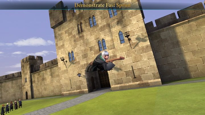 Fast Laps - pierwsze zajęcia, dotyczące latania, odbędą się w trzecim rozdziale gry - Drugi rok w Harry Potter i Tajemnica Hogwartu - Harry Potter i Tajemnica Hogwartu - poradnik do gry