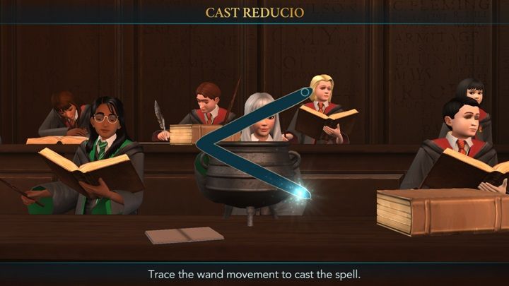 Reducio - jeśli już umiesz zmniejszać czas nauczyć się powiększać - Drugi rok w Harry Potter i Tajemnica Hogwartu - Harry Potter i Tajemnica Hogwartu - poradnik do gry