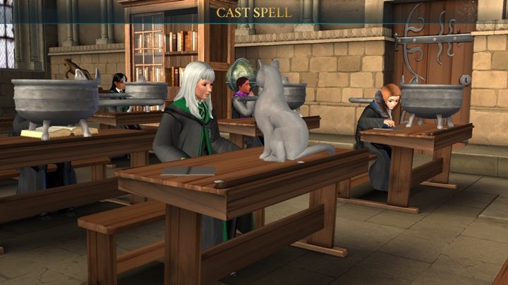 Podczas nauki, na drugim roku, w Szkole Magii i Czarodziejstwa rozpoczniesz zajęcia z transmutacji - Drugi rok w Harry Potter i Tajemnica Hogwartu - Harry Potter i Tajemnica Hogwartu - poradnik do gry