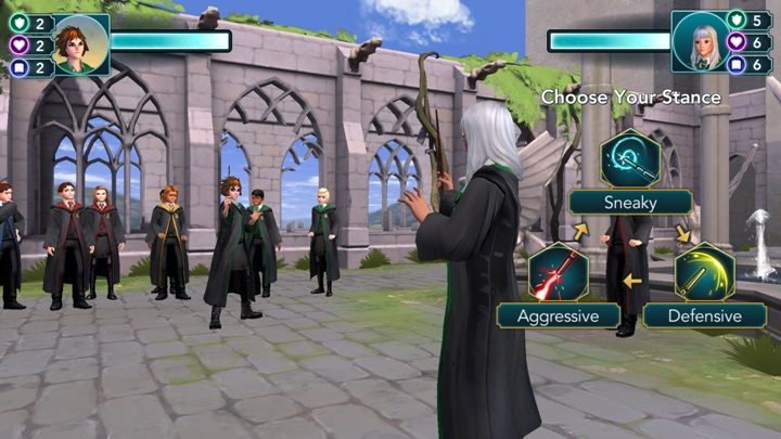 Istnieją 3 rodzaje ataków - Jak wygrywać pojedynki? | Harry Potter i Tajemnica Hogwartu - Harry Potter i Tajemnica Hogwartu - poradnik do gry