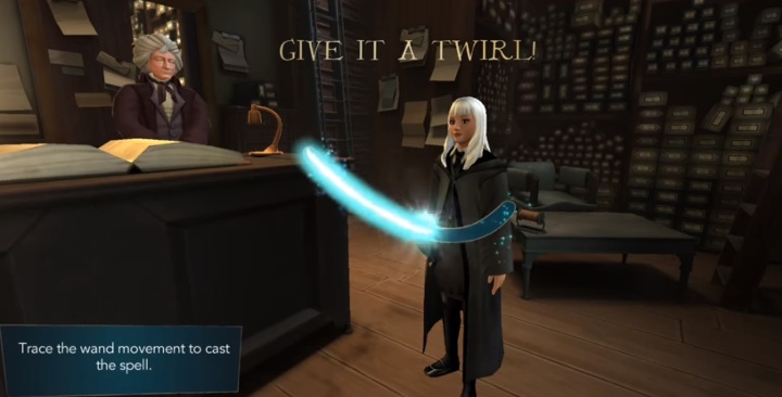 Z czasem pojawią się coraz bardziej skomplikowane wzory. - Sterowanie i wymagania sprzętowe w Harry Potter i Tajemnica Hogwartu - Harry Potter i Tajemnica Hogwartu - poradnik do gry