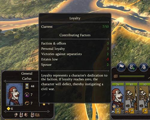 Na lojalność ma wpływ wiele czynników. - Lojalność w Total War Saga Thrones of Britannia - Total War Saga Thrones of Britannia - poradnik do gry