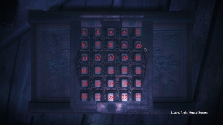 Aby otworzyć ten puzzle box musisz ułożyć przyciski tak, aby na każdym widniał symbol - Rozwiązania zagadek | Puzzle Box Lake Ridden - Lake Ridden - poradnik do gry