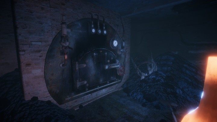 Po wejściu do piwnicy musisz udać się do pomieszczenia po lewej stronie - Solucja | The Basement Lake Ridden - Lake Ridden - poradnik do gry