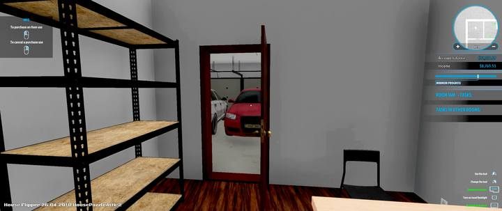 Małe biuro wykonane w drugim pomieszczeniu - Zlecenie Mariola Konieczna (Mandy Clow), solucja, House Flipper - House Flipper - poradnik do gry
