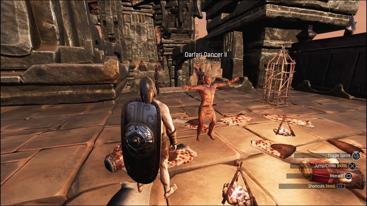 Wchodząc do obozu wroga, bardzo łatwo go rozpoznać - Conan Exiles: Tancerze (Dancers) - do czego służą? - Conan Exiles - poradnik do gry
