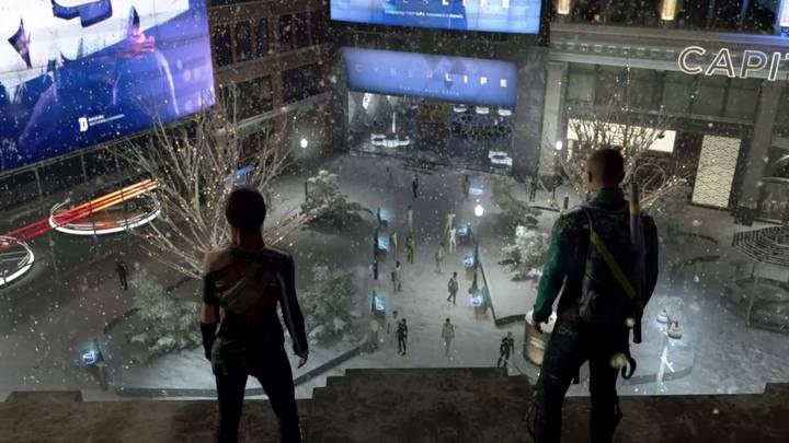 W parku jest wiele czynności i sposobów ich wykonania - Capitol Park | Markus | Solucja Detroit Become Human - Detroit Become Human - poradnik do gry
