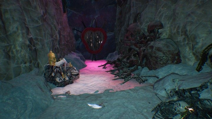 Gdy ułożysz serca na wadze otworzą się drzwi zaraz obok niej - Część 3 - The Frozen Fire | Solucja | Agony - Agony - poradnik do gry