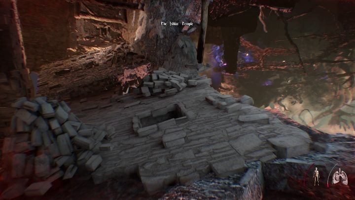 Trafisz na kamienne schody, są one pokryte lodem - Część 3 - The Frozen Fire | Solucja | Agony - Agony - poradnik do gry