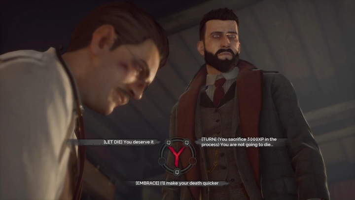 1 - Vampyr: Wybór związany z Dr Edgarem Swansea - Vampyr - poradnik do gry