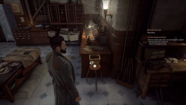 Aby podlać kwiatek, konieczna jest wizyta w West End - Vampyr: Kwiatek w Szpitalu Pembroke - jak podlać? - Vampyr - poradnik do gry