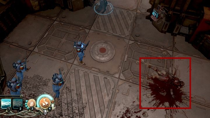 Druga natomiast znajduje się w pomieszczeniu łączącym obie sale z celami - Dzikie Plemiona | misja w Warhammer 40,000: Inquisitor - Martyr - Warhammer 40,000: Inquisitor - Martyr - poradnik do gry
