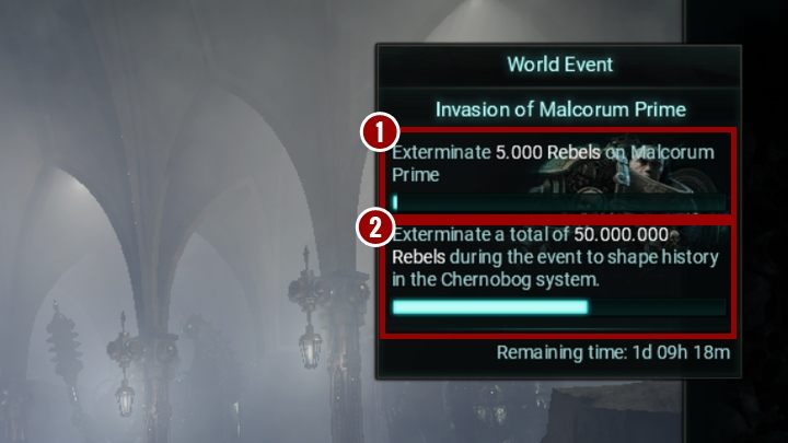 Po upływie czasu jakie jest przewidziany na dany World Event, następuje jego podsumowanie - Czym są World Events w Warhammer 40,000: Inquisitor - Martyr? - Warhammer 40,000: Inquisitor - Martyr - poradnik do gry