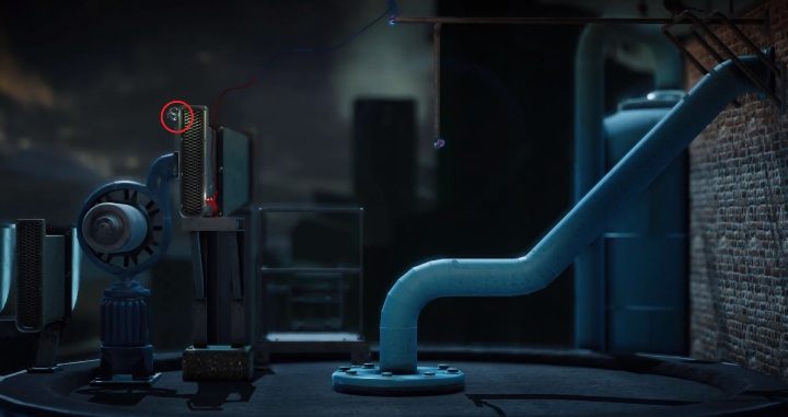 Na dachu znajdziesz dużą maszynę - Sekrety w Is That All There Is, poziom 5 Unravel 2 - Unravel 2 - poradnik do gry