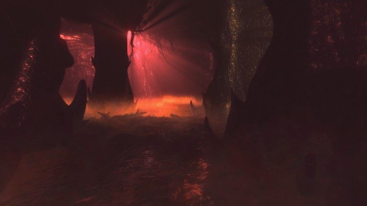 Kieruj się przed siebie, ale uważaj, bo zza lewego roku wyskoczy na ciebie przeciwnik - Maska z innego wymiaru, solucja Lust for Darkness - Lust for Darkness - poradnik do gry