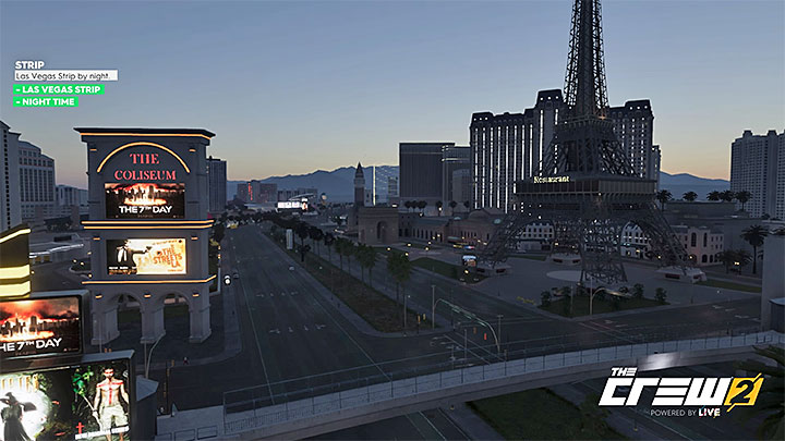 Opis: Ulice Las Vegas nocą - Album - Street Racing | Zadań fotograficznych w The Crew 2 - The Crew 2 - poradnik do gry