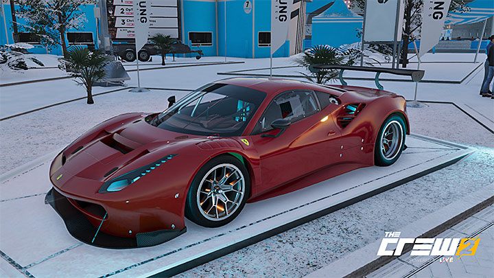 Opis: Zdjęcie Ferrari 488 GT3 - Touring Car - Album - Pro Racing | Zadań fotograficznych w The Crew 2 - The Crew 2 - poradnik do gry
