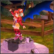 Po kilku chwilach usłyszycie dziwne trzaski dochodzące z zewnątrz - Carbo Village (powrót) | ROZDZIAŁ 1 | Grandia II - Grandia II - poradnik do gry