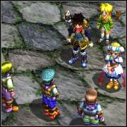 Na początek tradycyjnie załączy się scenka - Mirimu Village | ROZDZIAŁ 2 | Grandia II - Grandia II - poradnik do gry