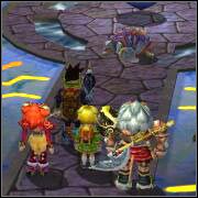 Rozmowę przerwie jednak krótkie trzęsienie ziemi, które da jednoznacznie Roanowi do zrozumienia, iż wrota zostały otwarte - Cyrum Castle | ROZDZIAŁ 2 | Grandia II - Grandia II - poradnik do gry