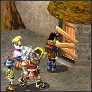 Dom, którego szukasz ma drzwi zabite deskami - Garlan Village | ROZDZIAŁ 3 | Grandia II - Grandia II - poradnik do gry