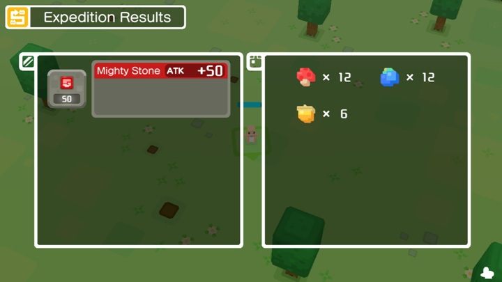 Podczas automatycznej walki zdobywasz mniej surowców i ulepszeń, ale jest ona znacznie szybsza i skuteczniejsza - Jak walczyć w Pokemon Quest? - Pokemon Quest - poradnik do gry